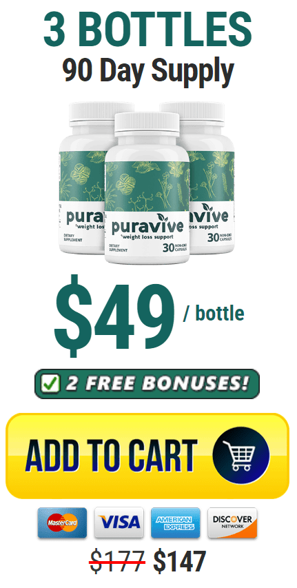 PuraVive Buy 3 bottles